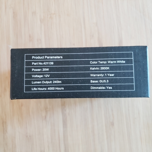 Halogen Light Bulbs MR16 20 Watt - New - Picture 5 of 8